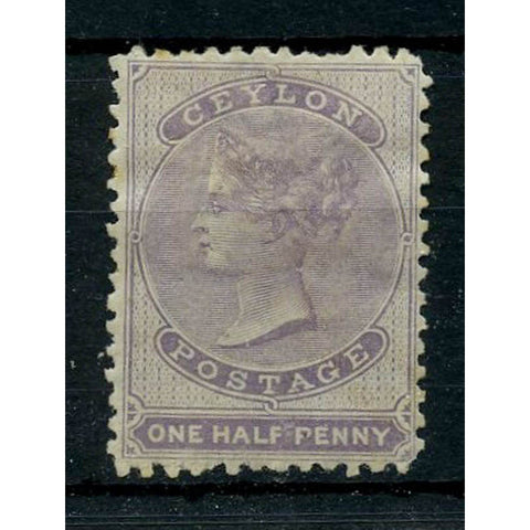 Ceylon 1863-65 _d Mauve, good to fine mtd mint with a few perf imperfections. SG48c