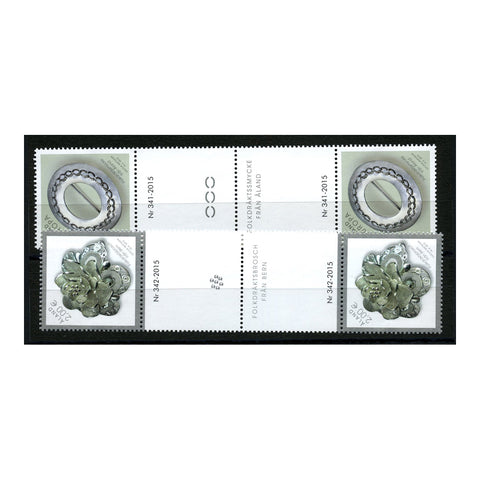 2015 Silver Jewellery, u/m. SG425-26 gutter pairs