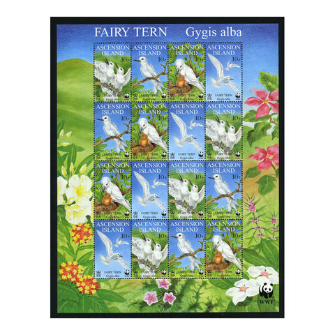 1999 Fairy Tern (WWF) u/m. SG770-3 sheetlet of 4 sets_ASCE0770MSH
