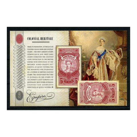 2010 Colonial Heritage, u/m. SG3393+ MS3394