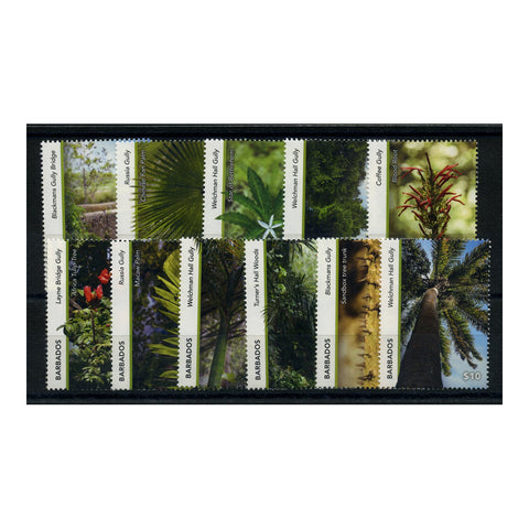 Barbados 2024 Gullies definitive set (11v), u/m.