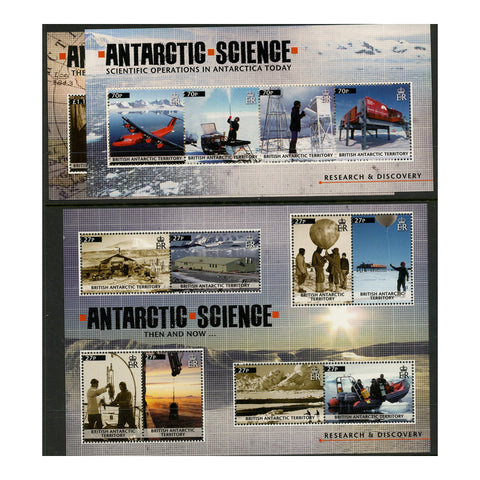 BAT 2012 Antarctic Science, u/m. SGMS567+ MS568+ MS569