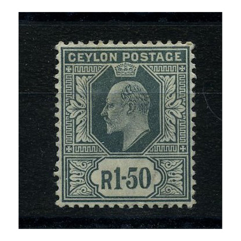 Ceylon 1905 1r50 Grey, fresh mtd mint, SG287_CEYL0287MM