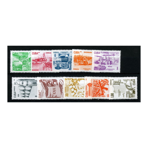 Cuba 1982 Exports, u/m. SG2790-99_CUBA2790M