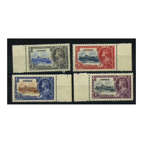 Cyprus 1935 Silver Jubilee, u/m. SG144-47