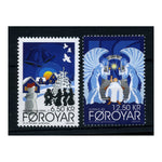 2012 Christmas - Faroese Carols, u/m. SG670-71