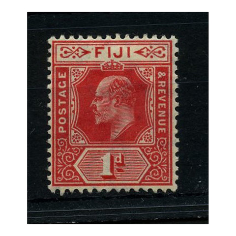 Fiji 1906-12 1d Red, (MCA) fine mtd mint. SG119_FIJI0119MM
