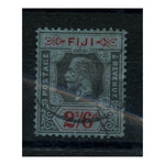 Fiji 1925-27 2/6d Black & red / blue, wmk mult script CA, fine cds used. SG240_FIJI0240U
