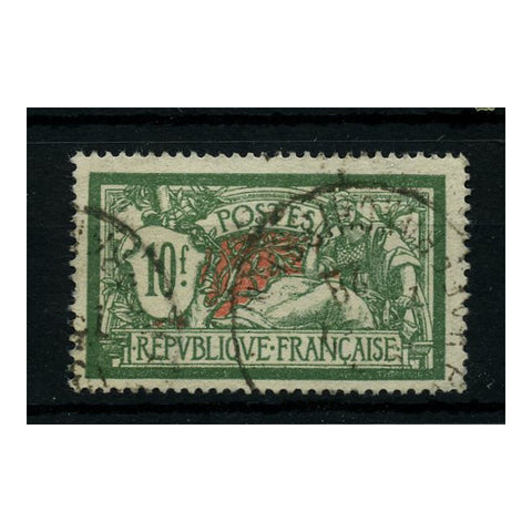 France 1925-32 10f Merson, fine cds used. SG431_FRAN0431U
