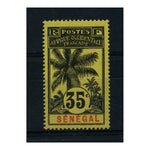 Fr Senegal 1906 35c Black / yellow, u/m. SG42_FSSE0042M