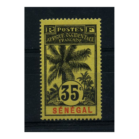 Fr Senegal 1906 35c Black / yellow, u/m. SG42_FSSE0042M