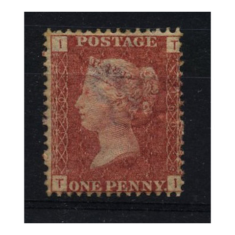 GB 1864-79 1d Rose-red, plate 160, mtd mint. SG43