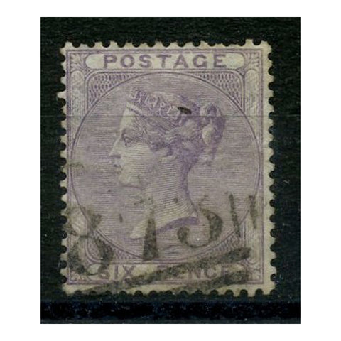 GB 1855-57 6d Pale-lilac, minor crease, good to fine used. SG70