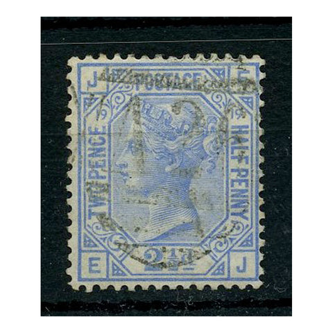 GB 1880 2-1/2d Blue, plate 19, fine used. SG142