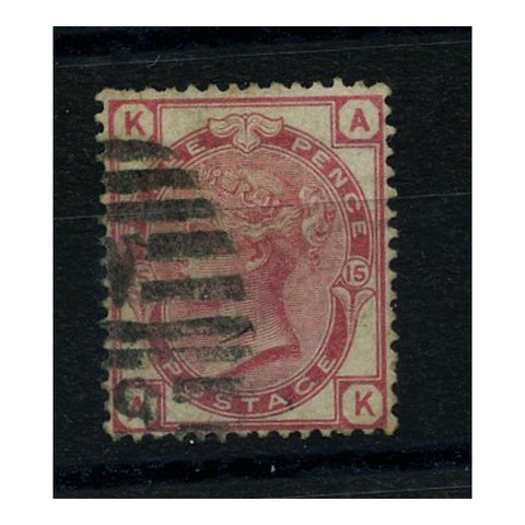 GB 1874-80 3d Rose, pl 15, good to fine used. SG143