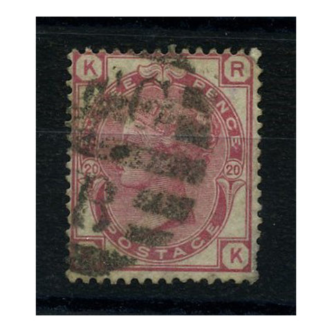 GB 1881-83 3d Rose, pl 20, good to fine used. SG158