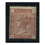 GB 1880-81 1d Venetian-red, mtd mint. SG166