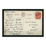 GB 1921 1d Vermillion, used on picture postcard from RMS Malwa with 'Colombo Paquebot' cancel. SG358