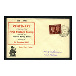 GB 1940 1-1/2d Red-brown, used on illustrated 'Jennings' FDC. SG481