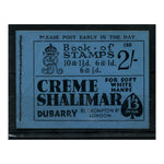 GB 1924 Creme Shalimar block cypher skeleton bklt, ed 180. SGBB12