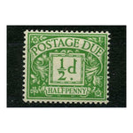 GB 1937 1/2d Emerald, u/m. SGD19