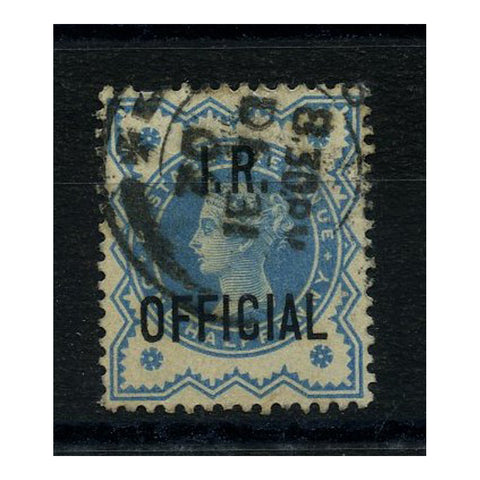 GB 1901 1/2d IR, bright-blue (changeling), good to fine used. SGO17var