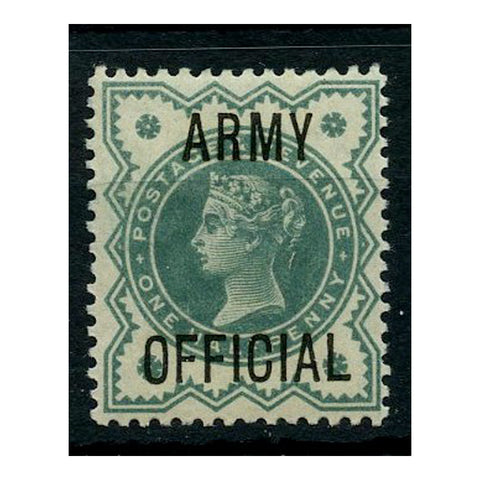 GB 1900-01 1/2d Army, u/m. SGO42