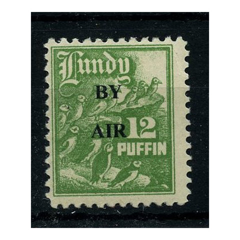 Lundy 1951-53 12p Black / green, wide setting, u/m. LI76A