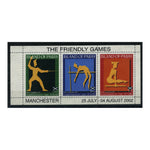 Pabay 2002 Commonwealth Games, se-tenant sheetlet, mint as issued.