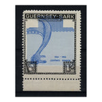 Sark 1966 1/- Ann of Norman Conquest, centre INVERTED & control # printed on gum side. SC88var