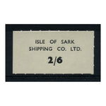 Sark (Shipping Co) 1969 2/6d Type-set top val, mint as issued. IOS3