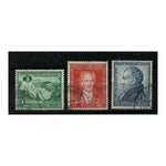 Germany (Allied) 1949 Goethe, cds used. SGA148-50_GERMA0148U