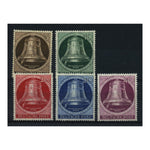 Berlin 1951 Freedom Bell (Clapper at left), u/m. SGB75-79_GESE0075M