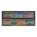 Ireland 1948-69 Airmail (7v) u/m. SG140-43b_IREL0140M