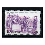 Liberia 2003 $20 Scouts assisting at Christmas, u/m._LIBE2003M