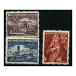 Liechtenstein 1949 250th Ann of acquisition of Schellenberg, u/m. SG280-82