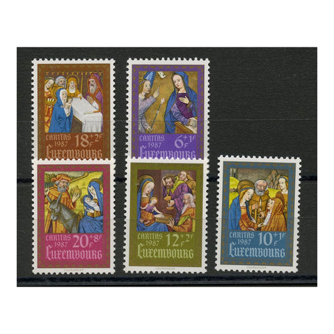 Luxembourg 1987 Illustrations, u/m SG1214-18