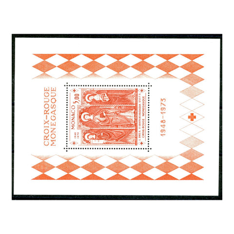 Monaco 1973 25th Anniv of Red Cross, u/m. SGMS1072