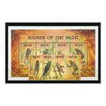 Nevis 1989 Sounds of the Night, u/m. SG521-24+ MS525_NEVI0521M2