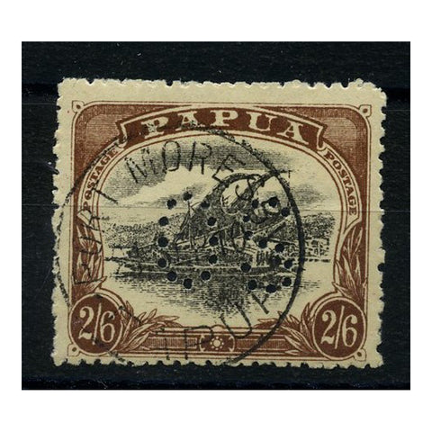 Papua 1910-11 2/6d Black & brown, type B, fine cds used. SGO36_PAPUO0036U