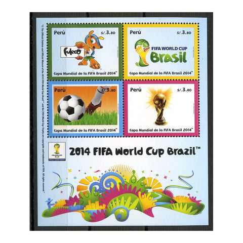 Peru 2014 World Cup Football, u/m. SGMS2910