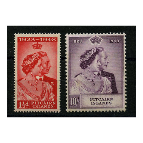 Pitcairns 1948 Silver Wedding, u/m. SG11-12_PITC0011M