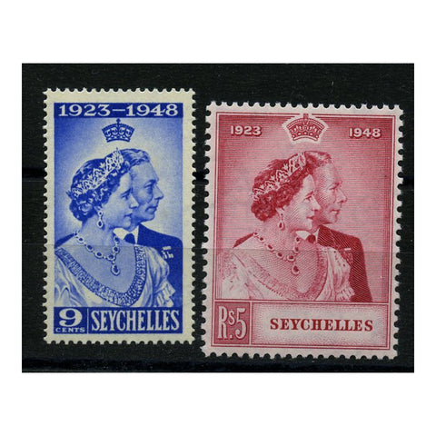 Seychelles 1948 Silver Wedding, u/m. SG152-53