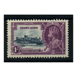 Sierra Leone 1935 Slate & purple, fresh mtd mint. SG184