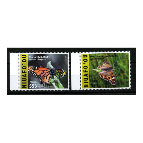 Tonga (Express) 2015 Butterflies, u/m. SGMSE15 + MSE16