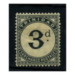 Trinidad 1885 4d Slate-black, fine mtd mint. SGD4