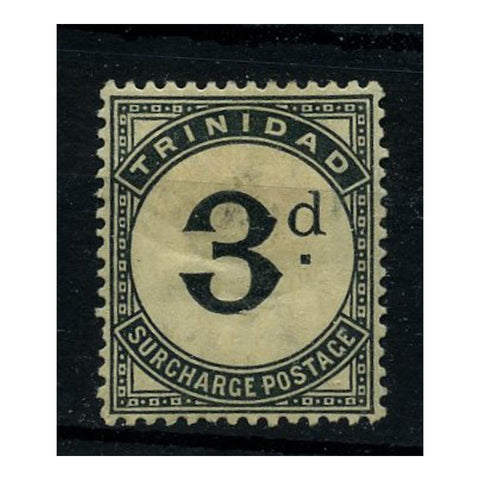 Trinidad 1885 4d Slate-black, fine mtd mint. SGD4