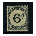 Trinidad 1885 6d Slate-black, fine mtd mint. SGD7