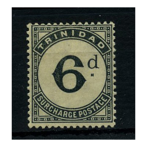 Trinidad 1885 6d Slate-black, fine mtd mint. SGD7