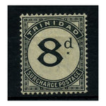 Trinidad 1885 8d Slate-black, fine mtd mint. SGD8